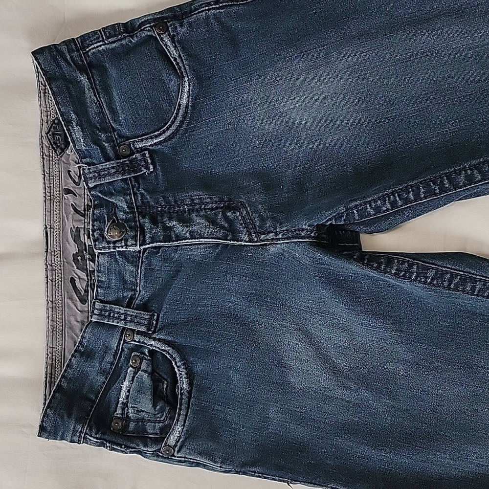 Men's Designer Jeans relaxed straight leg size 31 Brand Stitch's